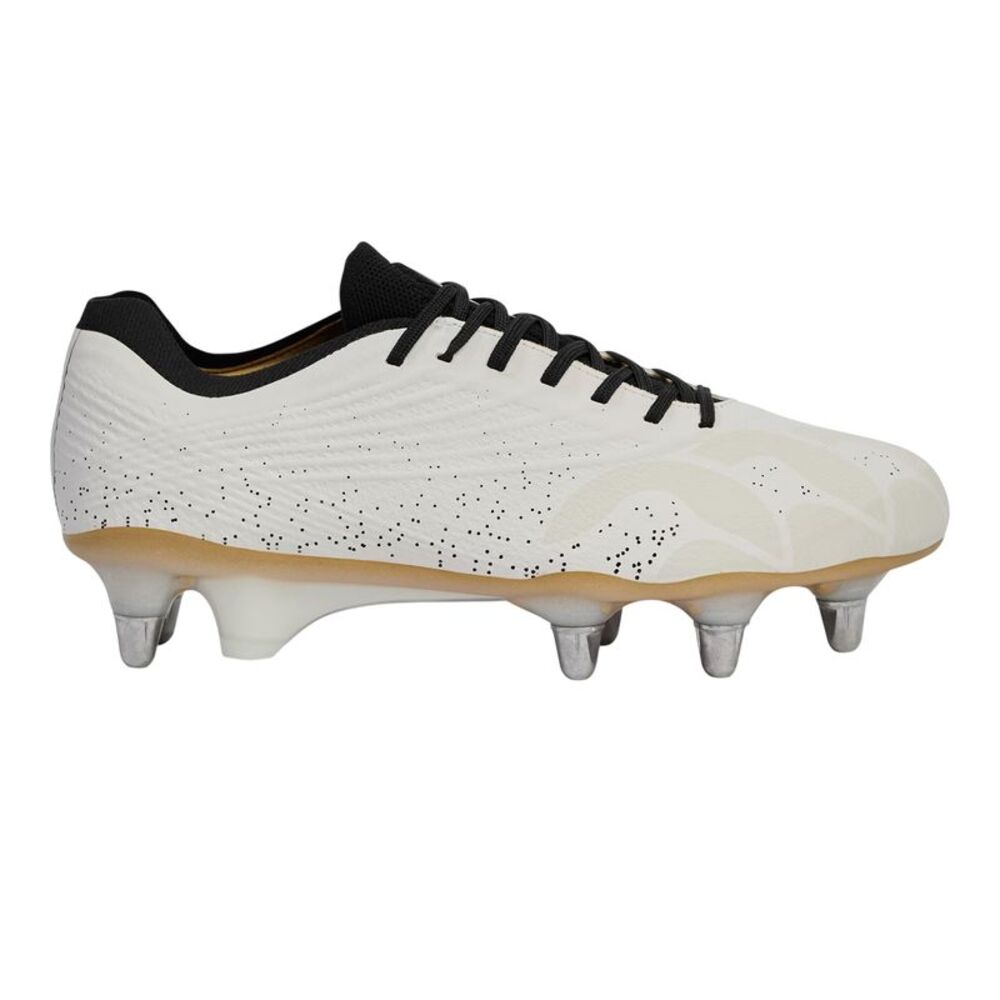 Canterbury Mens Pro Soft Ground Rugby Boots / White